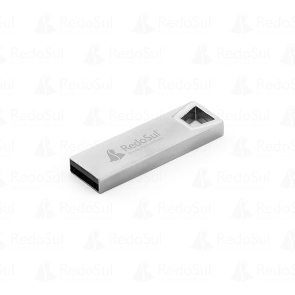 Pen drive em alumínio 16 GB personalizado